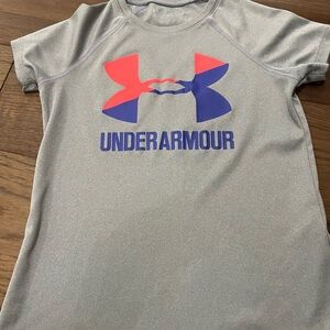 Under Armour Activewear Graphic Tee Girls Small
